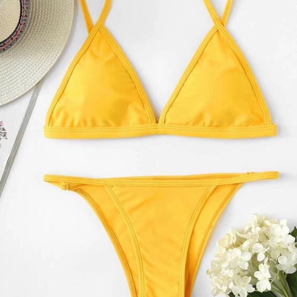 Yellow Bikini Set